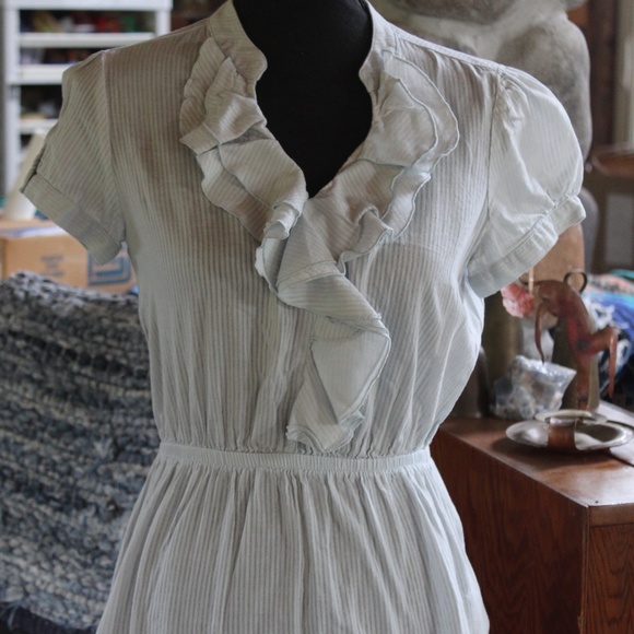 Forever 21 SS Pinstripe top, M - Picture 1 of 5